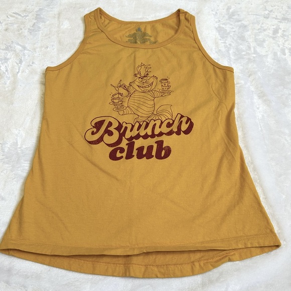 Disney Cheshire Cat “Brunch Club” Tank - Picture 1 of 6